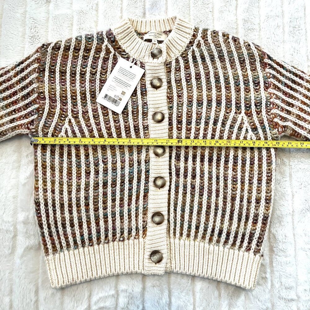 ❤️ NWT Sezane Randy Cardigan (Multicolor) XS - Picture 10 of 11